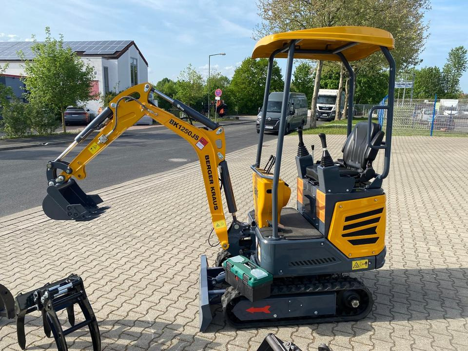 Minibagger BK1250JS + Zubehör *INKL.19% MWST*KUBOTA*BERGER KRAUS*JOYSTICK*SOFORT!* - Mini escavadeira: foto 5 Minibagger BK1250JS + Zubehör *INKL.19% MWST*KUBOTA*BERGER KRAUS*JOYSTICK*SOFORT!* - Mini escavadeira: foto 5