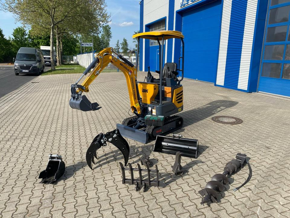 Minibagger BK1250JS + Zubehör *INKL.19% MWST*KUBOTA*BERGER KRAUS*JOYSTICK*SOFORT!* - Mini escavadeira: foto 1 Minibagger BK1250JS + Zubehör *INKL.19% MWST*KUBOTA*BERGER KRAUS*JOYSTICK*SOFORT!* - Mini escavadeira: foto 1