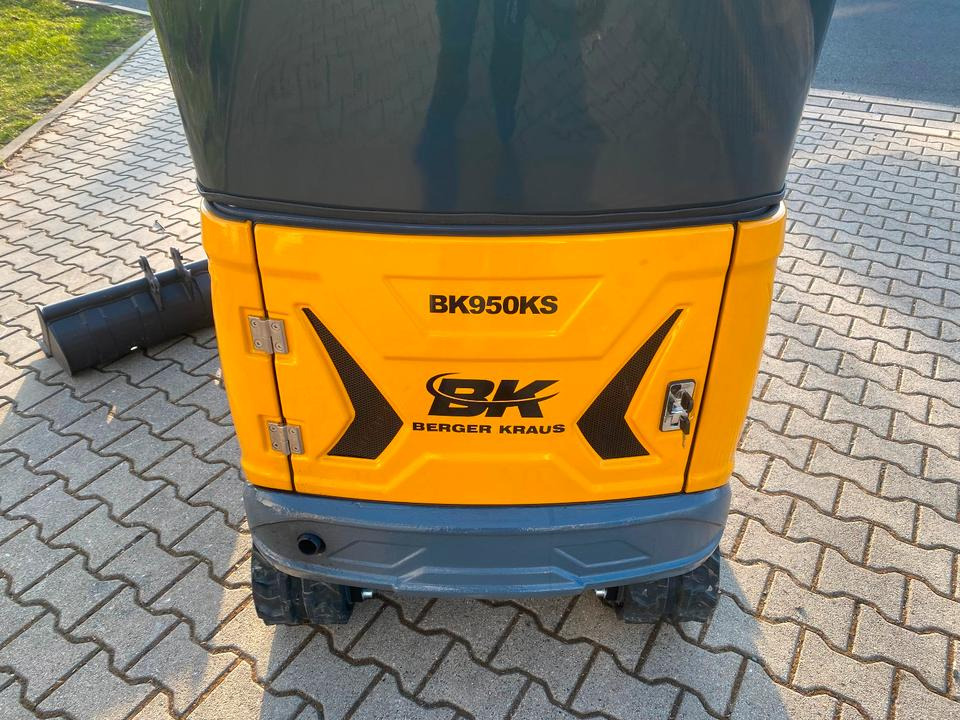Mini escavadeira Minibagger BK950KS *INKL.19% MWST*BERGER KRAUS*KABINE*SOFORT!*: foto 14
