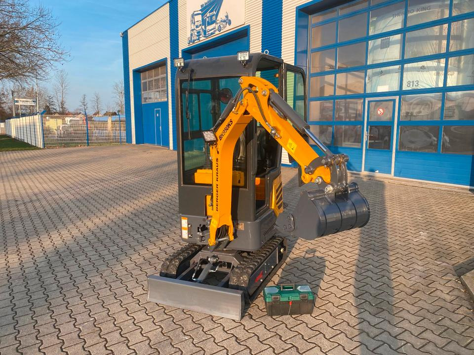 Mini escavadeira Minibagger BK950KS *INKL.19% MWST*BERGER KRAUS*KABINE*SOFORT!*: foto 12