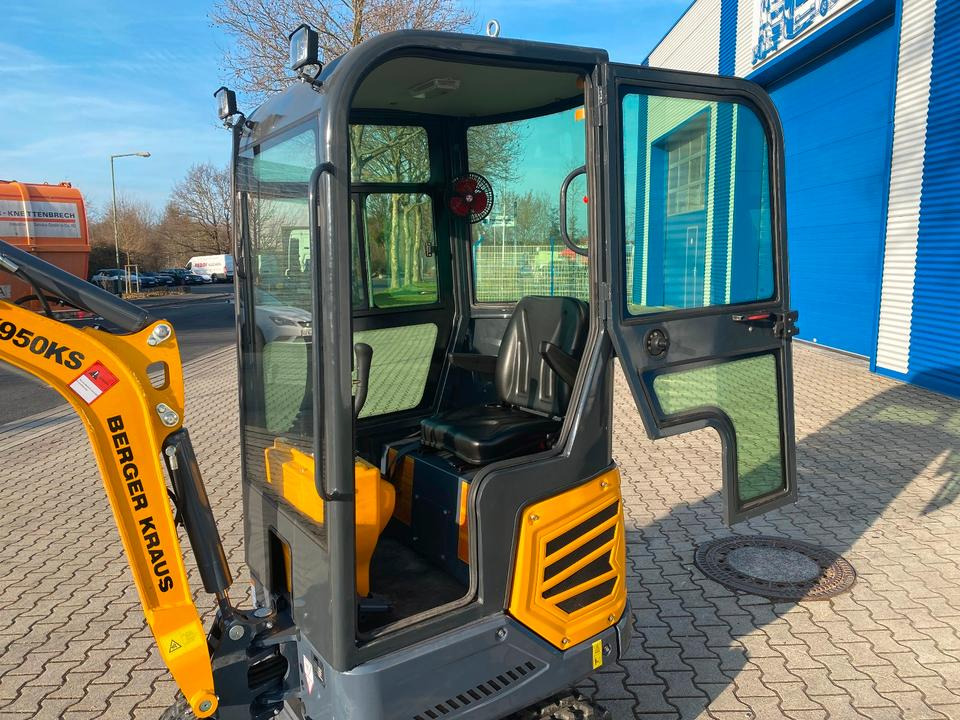 Minibagger BK950KS + Zubehör *INKL.19% MWST*BERGER KRAUS*KABINE*SOFORT!* - Mini escavadeira: foto 5 Minibagger BK950KS + Zubehör *INKL.19% MWST*BERGER KRAUS*KABINE*SOFORT!* - Mini escavadeira: foto 5
