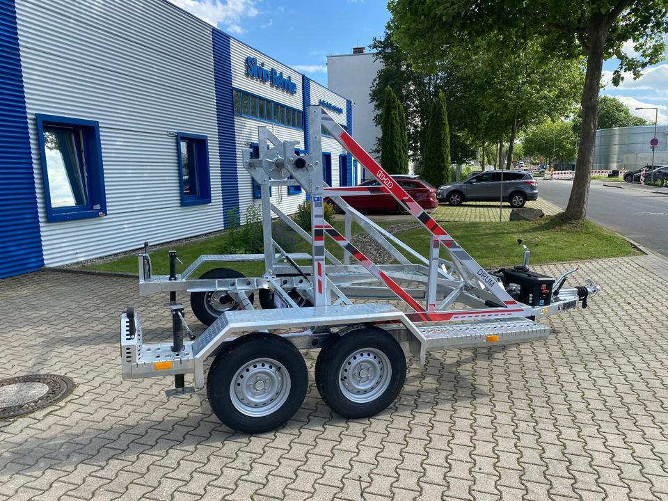 TA-NO Kabeltrommel-Anhänger 3000KG E-Winde *INKL.19% MWST*2306KG NUTZLAST*SOFORT VERFÜGBAR!* - Reboque para bobinas: foto 4 TA-NO Kabeltrommel-Anhänger 3000KG E-Winde *INKL.19% MWST*2306KG NUTZLAST*SOFORT VERFÜGBAR!* - Reboque para bobinas: foto 4
