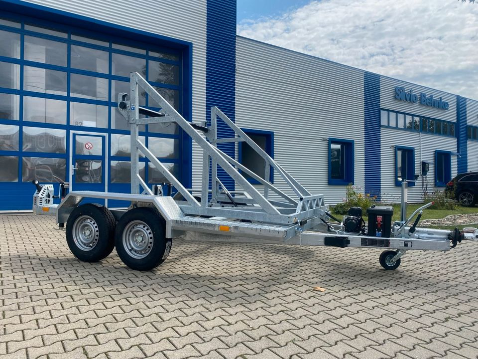 Reboque para bobinas TA-NO Kabeltrommel-Anhänger 3500KG E-Winde  * 7500€ Netto* Kabelanhänger Sofort Verfügbar!: foto 1