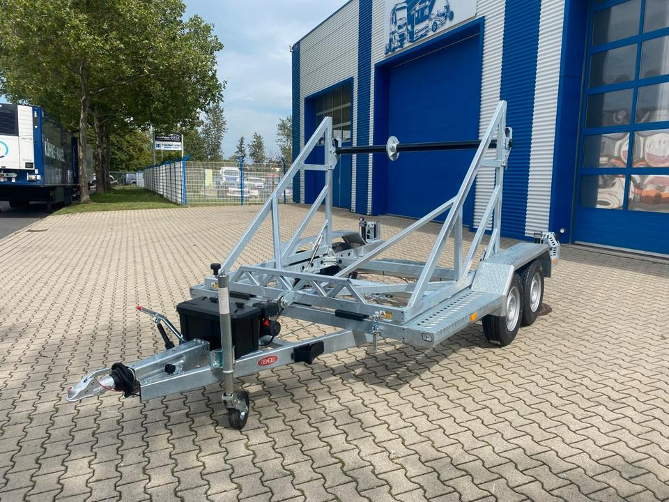 TA-NO Kabeltrommel-Anhänger 3500KG E-Winde *INKL.19% MWST* Kabelanhänger Sofort Verfügbar! - Reboque para bobinas: foto 2 TA-NO Kabeltrommel-Anhänger 3500KG E-Winde *INKL.19% MWST* Kabelanhänger Sofort Verfügbar! - Reboque para bobinas: foto 2