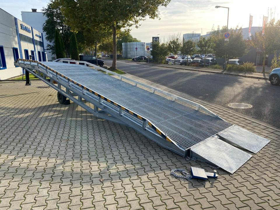 Rampa de carregamento Verladerampe 8t Verzinkt Containerrampe LKW Rampe NEU *INKL.19% MWST*SOFORT VERFÜGBAR!*: foto 6