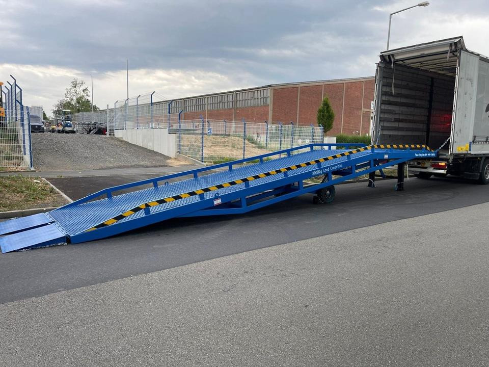 Rampa de carregamento Verladerampe 8t Verzinkt Containerrampe LKW Rampe NEU *INKL.19% MWST*SOFORT VERFÜGBAR!*: foto 19