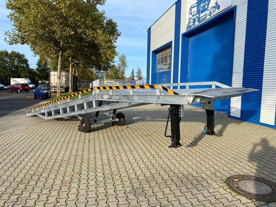 Verladerampe 8t Verzinkt Containerrampe LKW Rampe NEU *INKL.19% MWST*SOFORT VERFÜGBAR!* - Rampa de carregamento: foto 2 Verladerampe 8t Verzinkt Containerrampe LKW Rampe NEU *INKL.19% MWST*SOFORT VERFÜGBAR!* - Rampa de carregamento: foto 2
