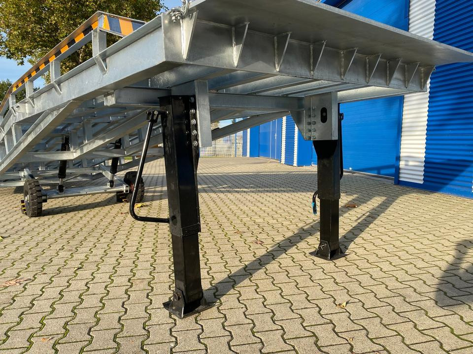 Rampa de carregamento Verladerampe 8t Verzinkt Containerrampe LKW Rampe NEU *INKL.19% MWST*SOFORT VERFÜGBAR!*: foto 14