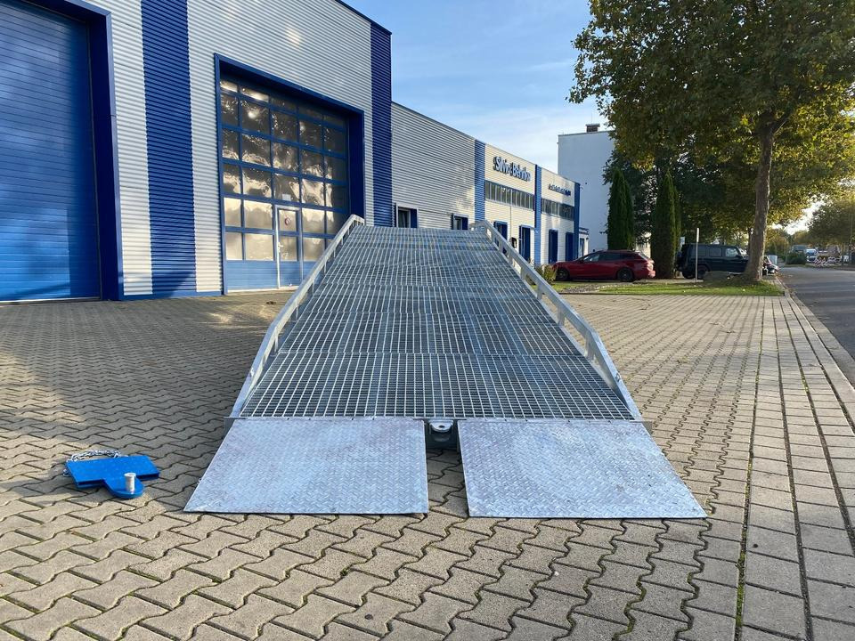Rampa de carregamento Verladerampe 8t Verzinkt Containerrampe LKW Rampe NEU *INKL.19% MWST*SOFORT VERFÜGBAR!*: foto 7