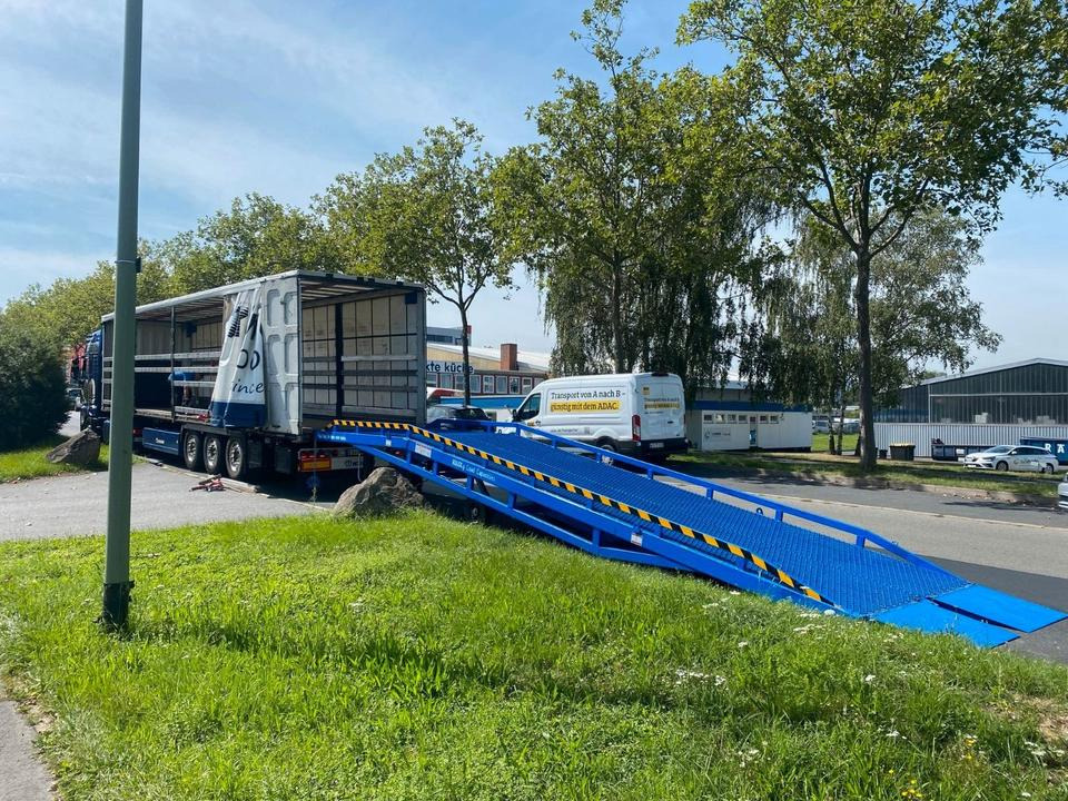 Rampa de carregamento Verladerampe 8t Verzinkt Containerrampe LKW Rampe NEU *INKL.19% MWST*SOFORT VERFÜGBAR!*: foto 20