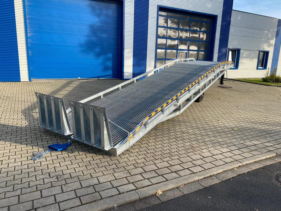 Rampa de carregamento Verladerampe 8t Verzinkt Containerrampe LKW Rampe NEU *INKL.19% MWST*SOFORT VERFÜGBAR!*: foto 8