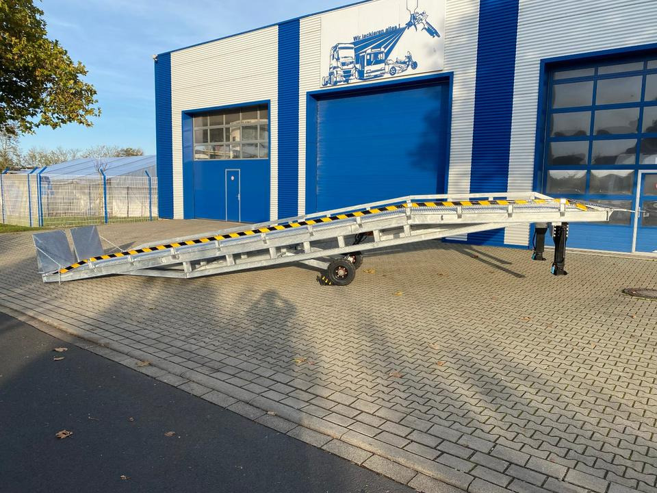 Verladerampe 8t Verzinkt Containerrampe LKW Rampe NEU inkl. Gratis Lieferung *INKL.19% MWST*SOFORT!* - Rampa de carregamento: foto 3 Verladerampe 8t Verzinkt Containerrampe LKW Rampe NEU inkl. Gratis Lieferung *INKL.19% MWST*SOFORT!* - Rampa de carregamento: foto 3