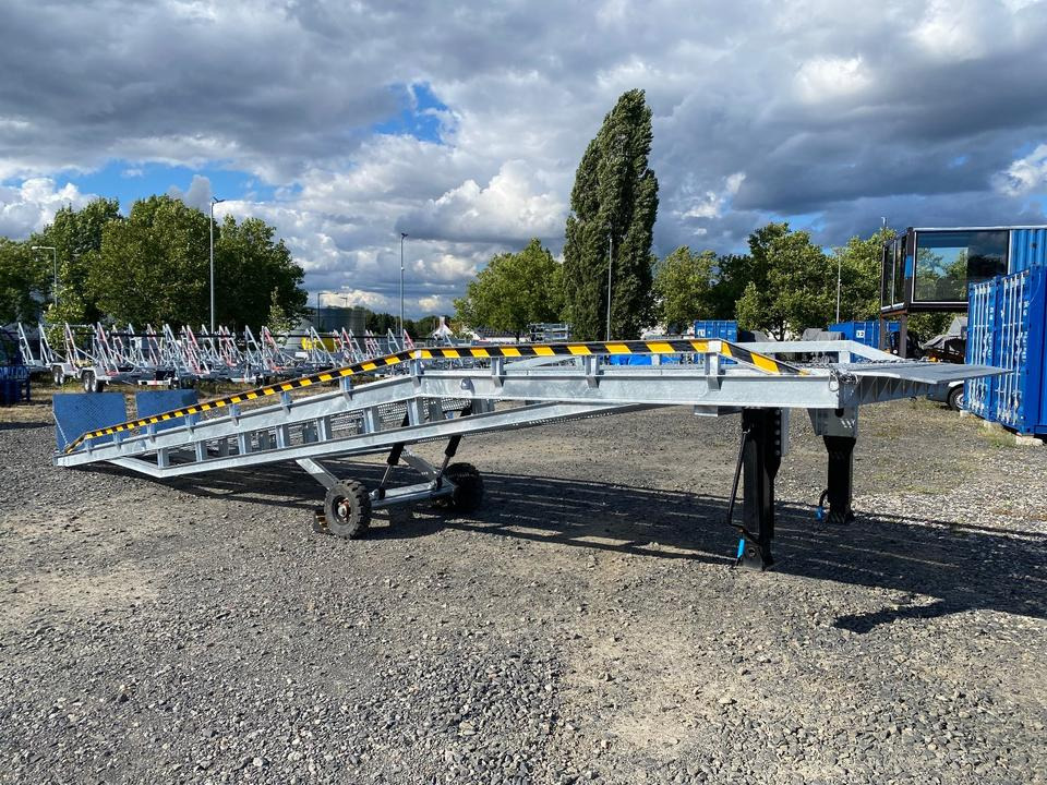 Verladerampe 8t Verzinkt Containerrampe LKW Rampe Vorführmodell *INKL.19% MWST*SOFORT VERFÜGBAR!* - Rampa de carregamento: foto 2 Verladerampe 8t Verzinkt Containerrampe LKW Rampe Vorführmodell *INKL.19% MWST*SOFORT VERFÜGBAR!* - Rampa de carregamento: foto 2