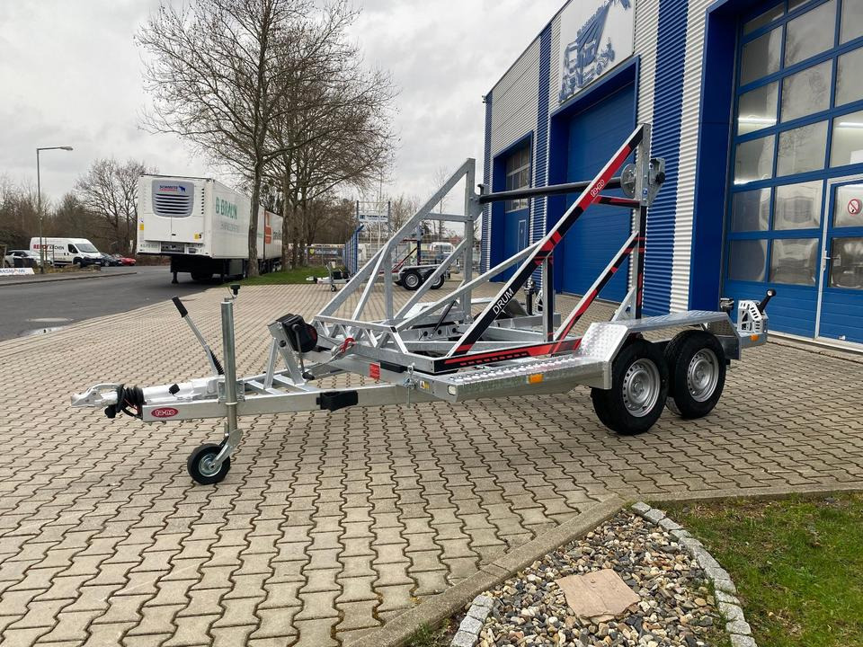 Vermietung / Kabelanhänger 2700KG / Nutzlast 2040KG / Kabeltrommel-Anhänger / Glasfaser/ 1 Monat - Reboque para bobinas: foto 3 Vermietung / Kabelanhänger 2700KG / Nutzlast 2040KG / Kabeltrommel-Anhänger / Glasfaser/ 1 Monat - Reboque para bobinas: foto 3
