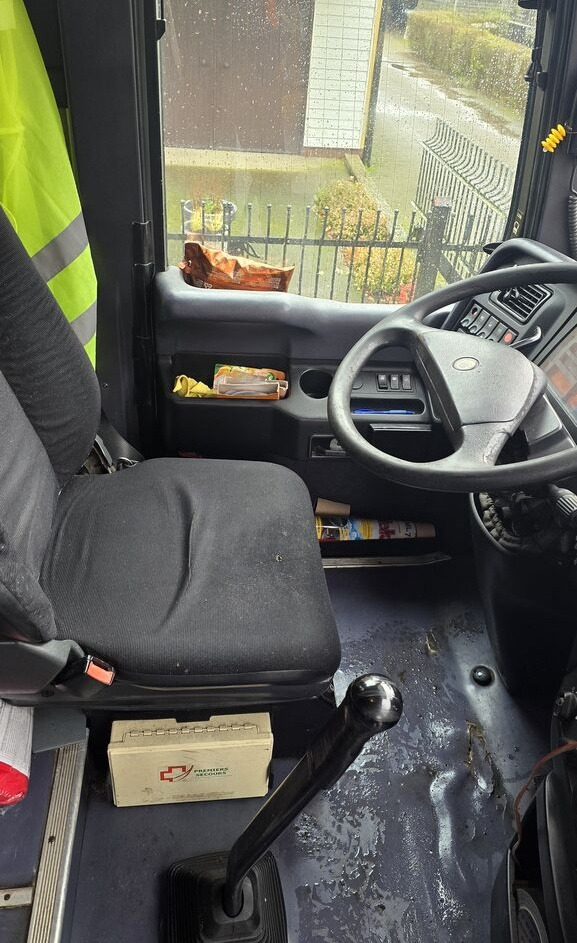 Fotografia de interior 1: Autocarro Irisbus Iliade