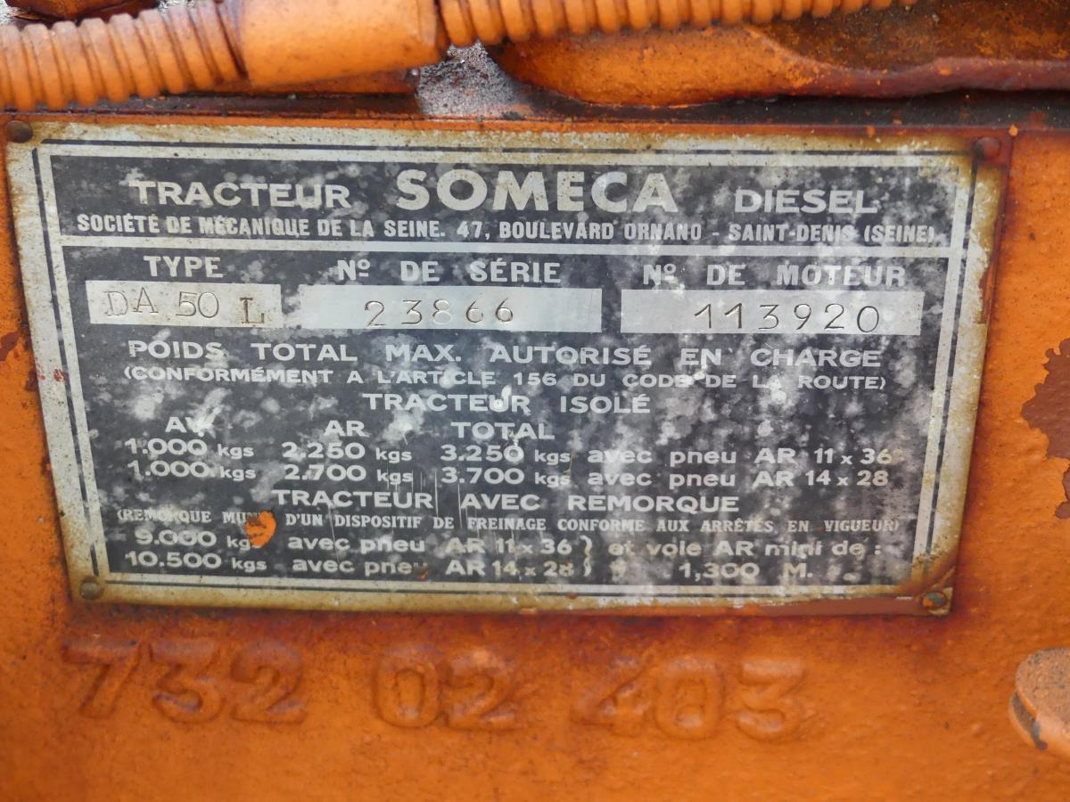Trator Someca DA50L: foto 24