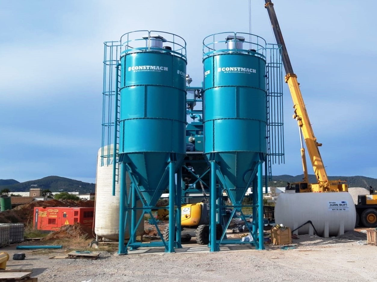 Constmach 50 Ton Capacity Cement Silo - Silo de cimento: foto 2 Constmach 50 Ton Capacity Cement Silo - Silo de cimento: foto 2