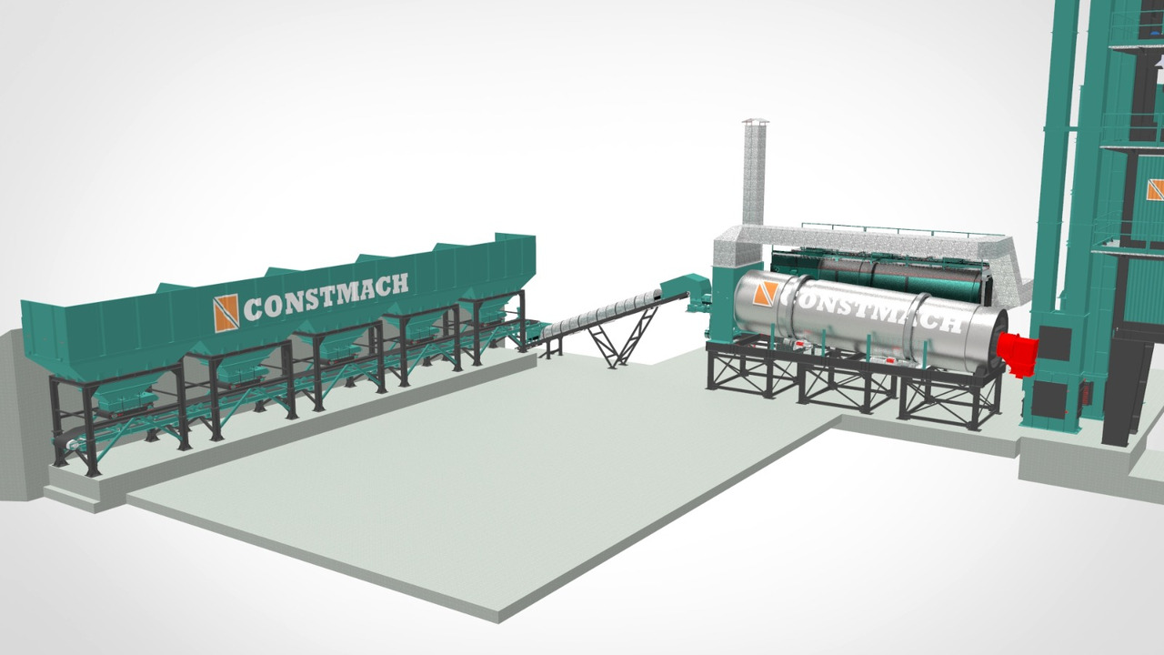 Constmach Centrale D'asphalte Stationnaire Livrée en Stock Garantie 2 ans - Usina de asfalto: foto 5 Constmach Centrale D'asphalte Stationnaire Livrée en Stock Garantie 2 ans - Usina de asfalto: foto 5