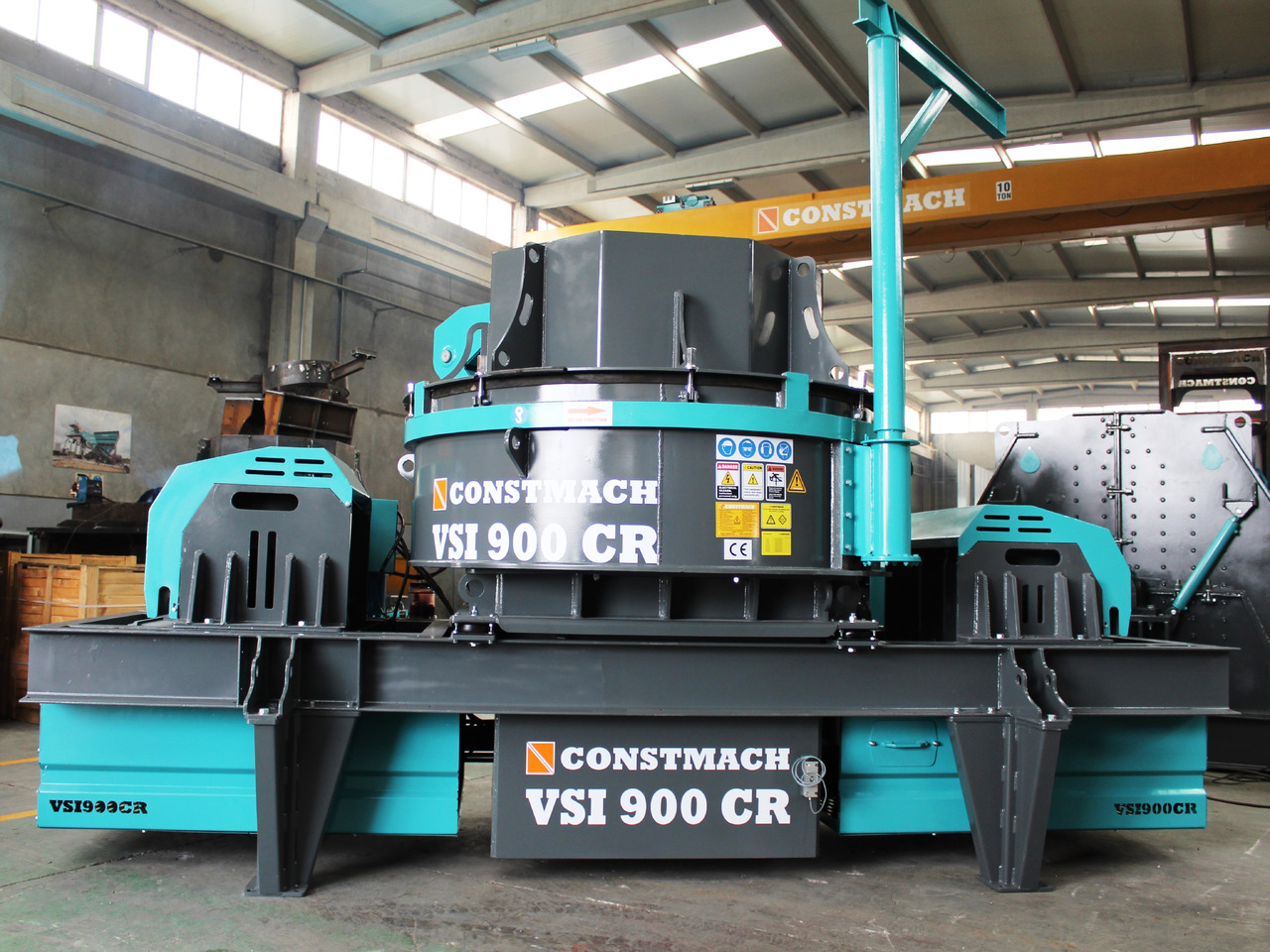 Constmach Concasseur à Percussion à Axe Vertical d'une Capacité de 65 à 400 T/H - Britador de impacto: foto 4 Constmach Concasseur à Percussion à Axe Vertical d'une Capacité de 65 à 400 T/H - Britador de impacto: foto 4