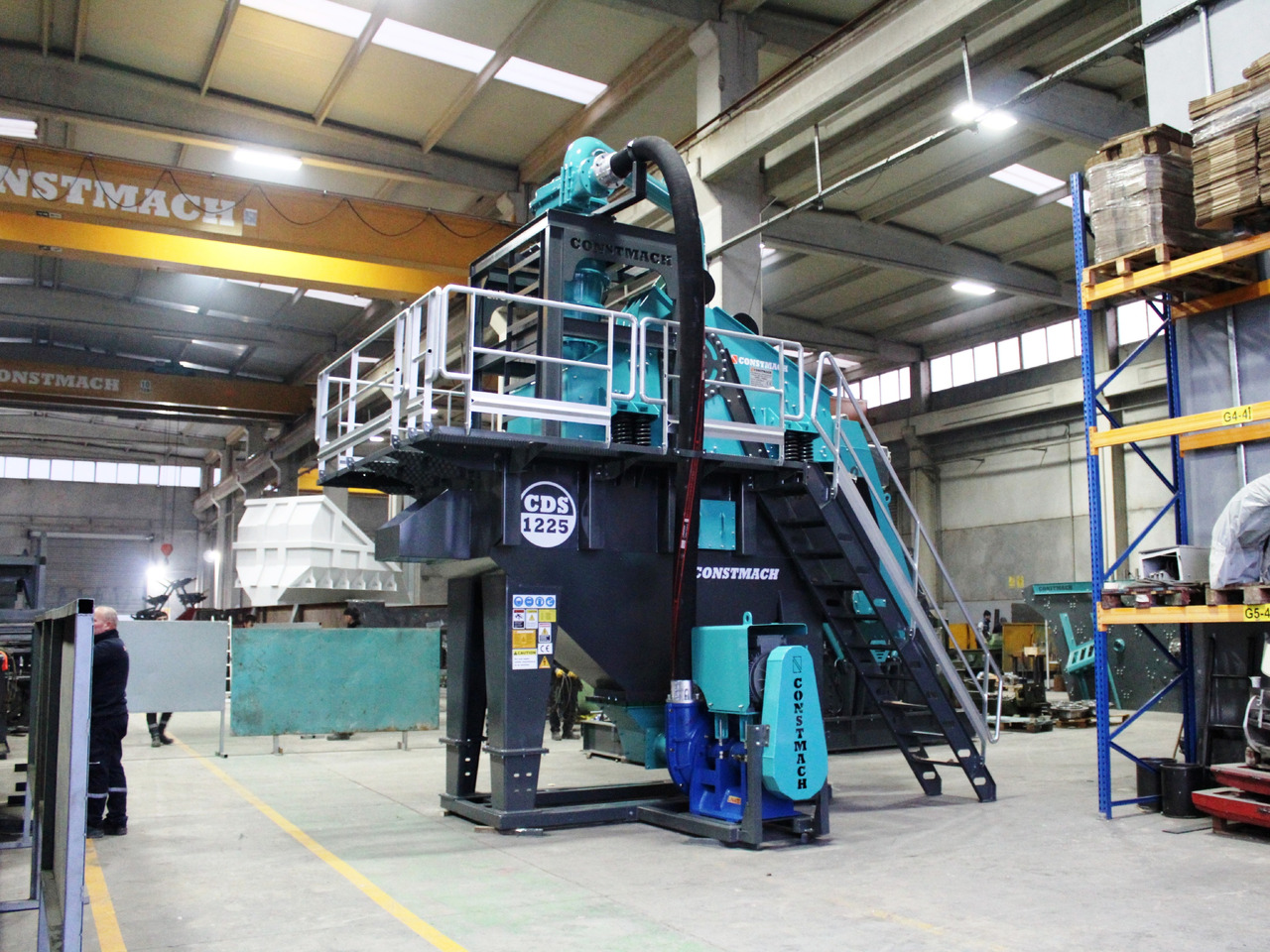 Peneira vibratória novo Constmach Entwässerungssiebe und Hydrozyklone Bestpreisgarantie: foto 6