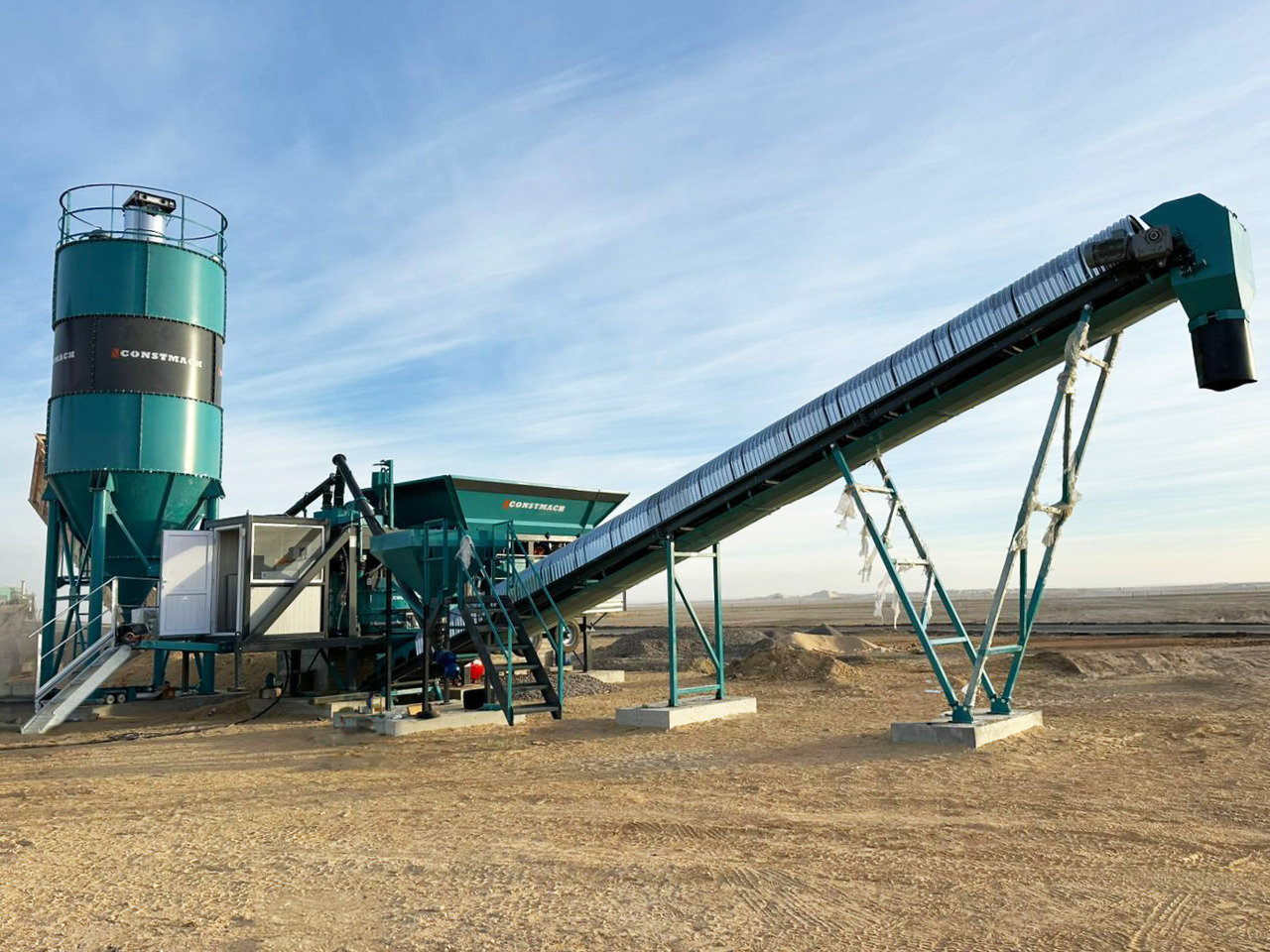 Constmach Mini-Centrale à Béton Mobile 30 m³/h - Usina de concreto: foto 4 Constmach Mini-Centrale à Béton Mobile 30 m³/h - Usina de concreto: foto 4