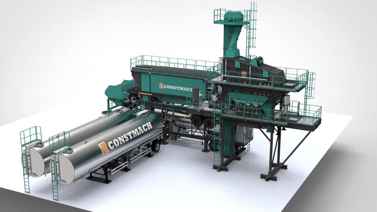 Leasing de Constmach Mobile Batch Type Asphalt Plants Constmach Mobile Batch Type Asphalt Plants: foto 6
