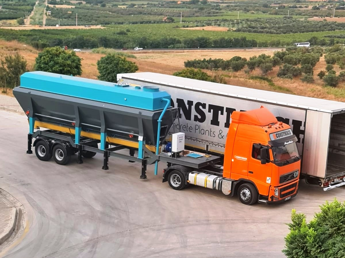 Constmach Silo à Ciment Mobile (Silo à Ciment Horizontal) - Silo de cimento: foto 1 Constmach Silo à Ciment Mobile (Silo à Ciment Horizontal) - Silo de cimento: foto 1