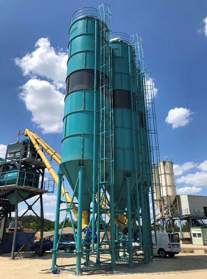 Constmach Silo à Ciment d'une Capacité de 100 Tonnes - Silo de cimento: foto 1 Constmach Silo à Ciment d'une Capacité de 100 Tonnes - Silo de cimento: foto 1