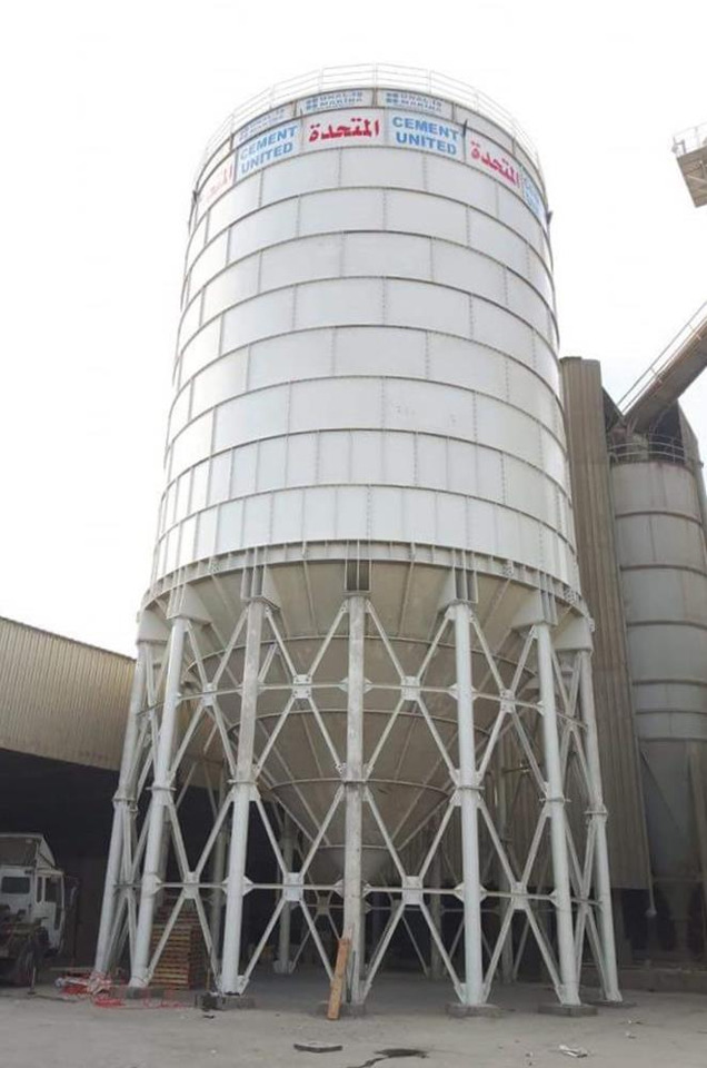 Constmach Silo à Ciment d'une Capacité de 3000 Tonnes - Silo de cimento: foto 1 Constmach Silo à Ciment d'une Capacité de 3000 Tonnes - Silo de cimento: foto 1