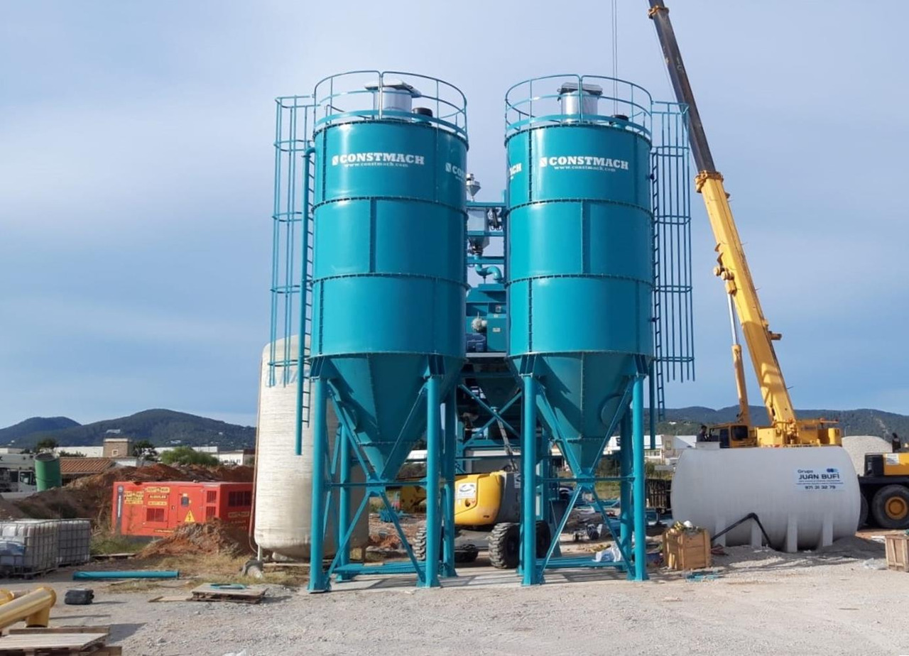 Constmach Silo à Ciment d'une Capacité de 50 Tonnes - Silo de cimento: foto 1 Constmach Silo à Ciment d'une Capacité de 50 Tonnes - Silo de cimento: foto 1