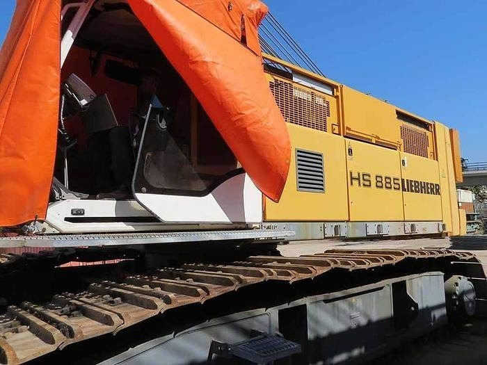Liebherr HS885HD + BAUER CUTTER - 38 METERS - Guindaste: foto 1 Liebherr HS885HD + BAUER CUTTER - 38 METERS - Guindaste: foto 1