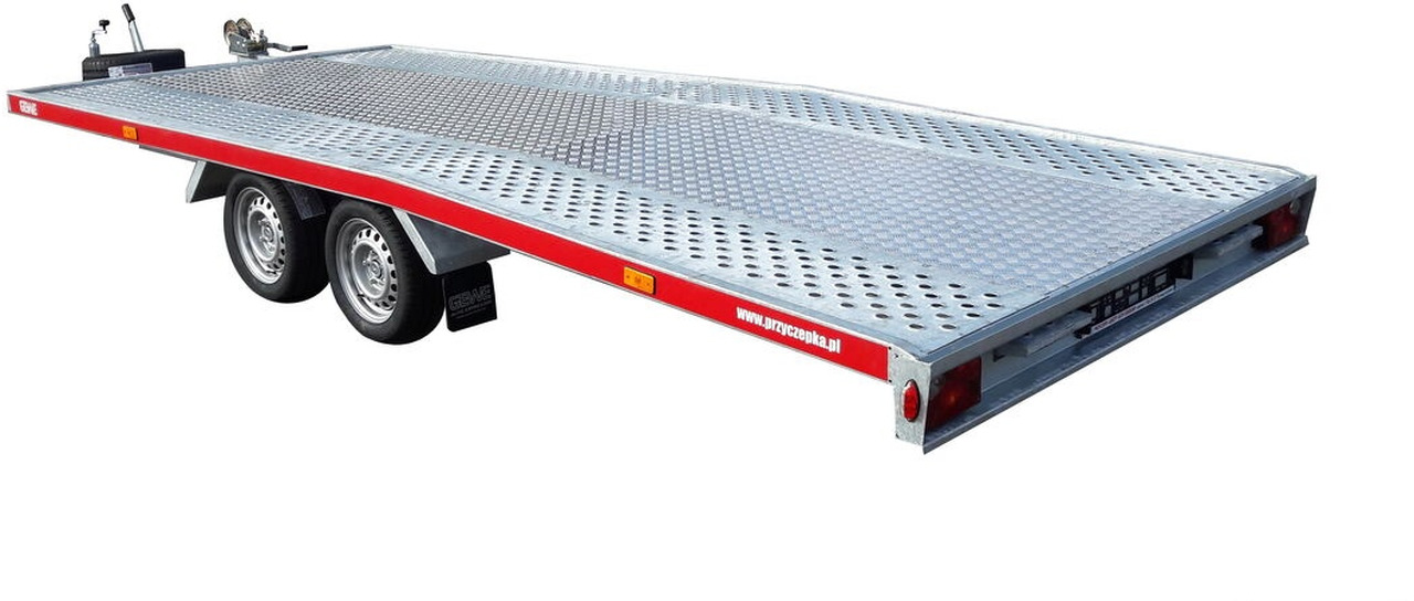 Gewe L3500 D/5, 6,10 x 2,10 m - Reboque transporte de veículos: foto 3 Gewe L3500 D/5, 6,10 x 2,10 m - Reboque transporte de veículos: foto 3