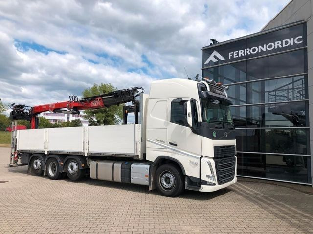 Volvo FH460 8x2 TRIDEM VLA&NLA gelenkt*FASSI F215AS.24 - Camião de caixa aberta/ Plataforma, Camião grua: foto 2 Volvo FH460 8x2 TRIDEM VLA&NLA gelenkt*FASSI F215AS.24 - Camião de caixa aberta/ Plataforma, Camião grua: foto 2