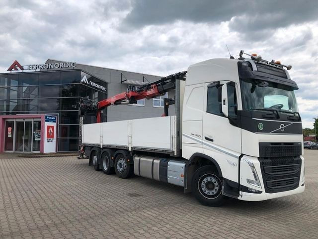 Volvo FH460 8x2 TRIDEM VLA&NLA gelenkt*FASSI F215AS.24 - Camião de caixa aberta/ Plataforma, Camião grua: foto 5 Volvo FH460 8x2 TRIDEM VLA&NLA gelenkt*FASSI F215AS.24 - Camião de caixa aberta/ Plataforma, Camião grua: foto 5