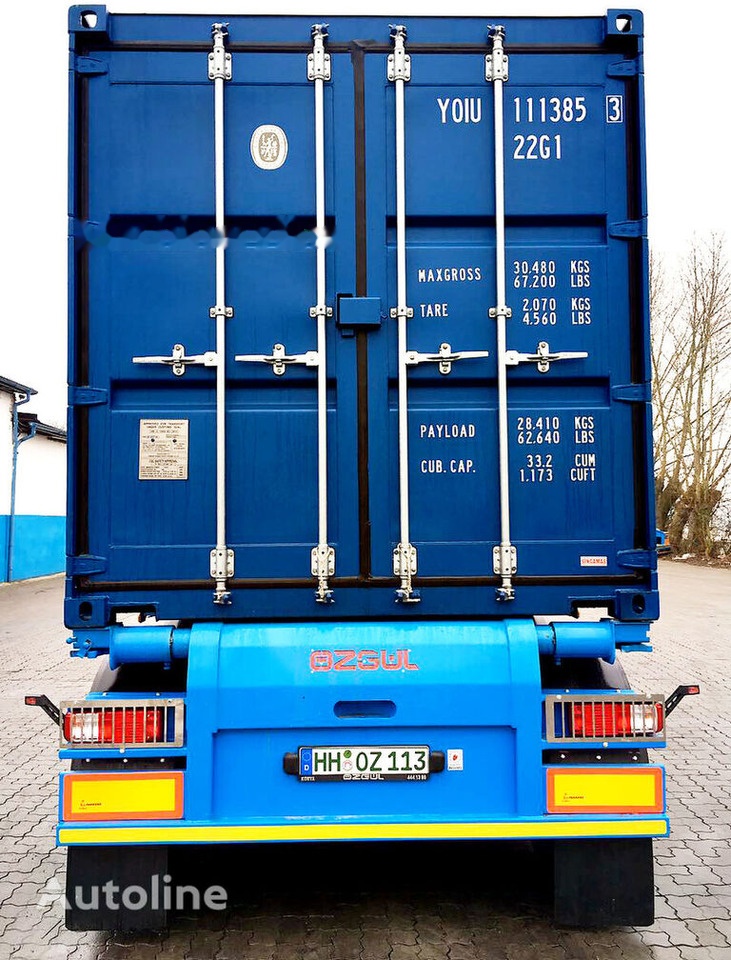 Semi-reboque basculante novo Özgül 20 FT TIPPING CONTAINER CHASSIS: foto 10