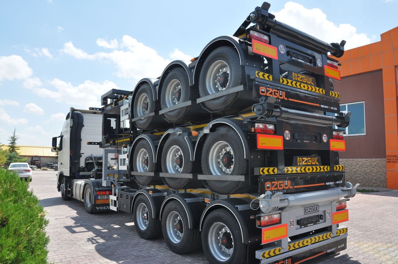 Semi-reboque basculante novo Özgül 20 FT TIPPING CONTAINER CHASSIS: foto 7