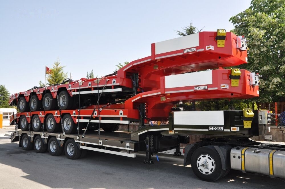 Özgül 4 AXLE LOWBED SEMI TRAILER - Semi-reboque baixa: foto 1 Özgül 4 AXLE LOWBED SEMI TRAILER - Semi-reboque baixa: foto 1