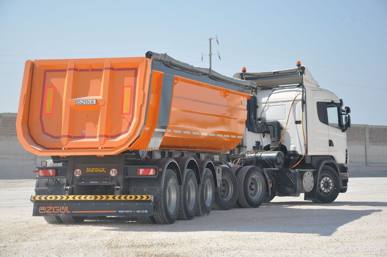 Semi-reboque basculante novo Özgül 4 AXLE TIPPING SEMI TRAILER: foto 14 Semi-reboque basculante novo Özgül 4 AXLE TIPPING SEMI TRAILER: foto 14