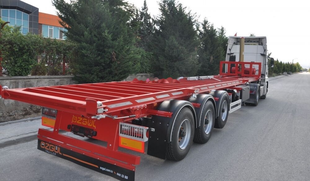 Özgül 40 FT TIPPING CONTAINER CHASSIS AINER CARRIER - Semi-reboque transportador de contêineres/ Caixa móvel: foto 5 Özgül 40 FT TIPPING CONTAINER CHASSIS AINER CARRIER - Semi-reboque transportador de contêineres/ Caixa móvel: foto 5