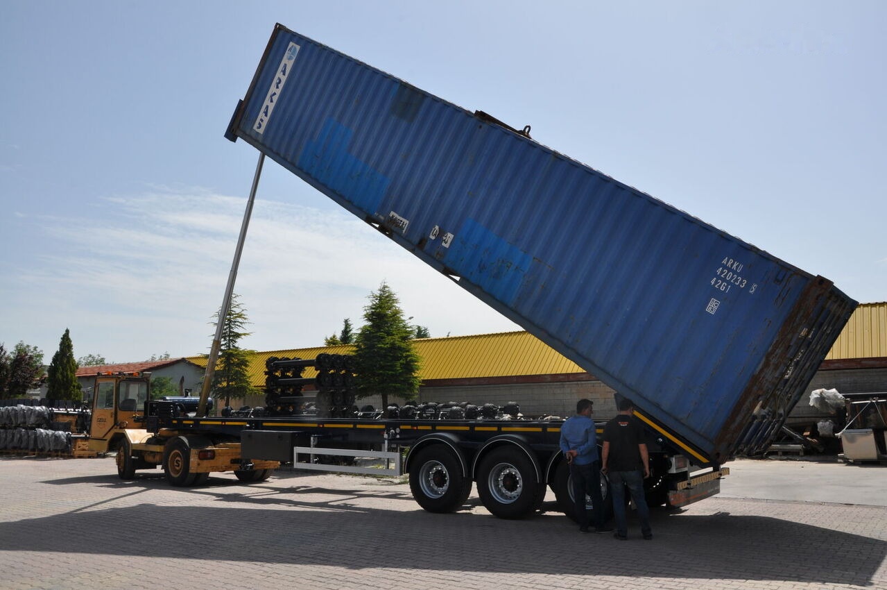 Özgül 40 FT TIPPING CONTAINER CHASSIS - Semi-reboque transportador de contêineres/ Caixa móvel: foto 3 Özgül 40 FT TIPPING CONTAINER CHASSIS - Semi-reboque transportador de contêineres/ Caixa móvel: foto 3