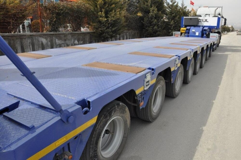 Özgül 8 AXLE LOWBED SEMI TRAILER - Semi-reboque baixa: foto 2 Özgül 8 AXLE LOWBED SEMI TRAILER - Semi-reboque baixa: foto 2