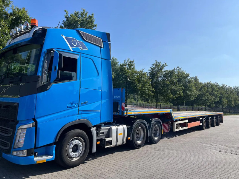 Faymonville SPZ-4AAX Double Extendable Semi Low Loader - Semi-reboque baixa: foto 1 Faymonville SPZ-4AAX Double Extendable Semi Low Loader - Semi-reboque baixa: foto 1