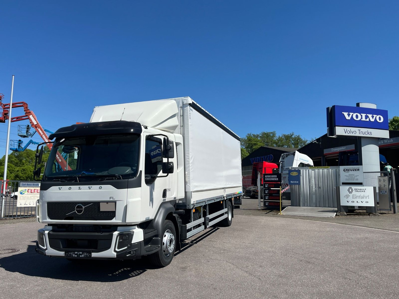 Volvo FL 16.280 Junge Schiebeplane - Camião de lona: foto 1 Volvo FL 16.280 Junge Schiebeplane - Camião de lona: foto 1
