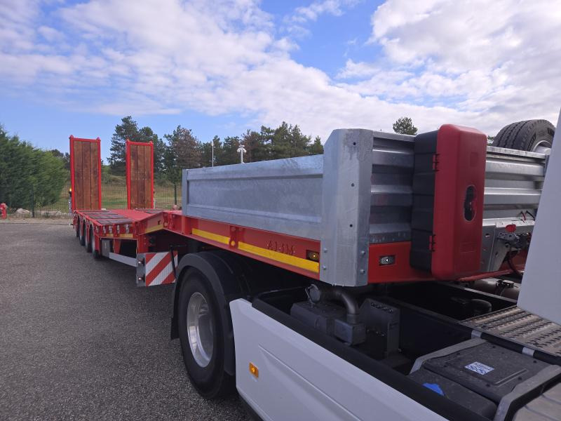Semi-reboque baixa novo Alim porte engins 3 essieux: foto 15