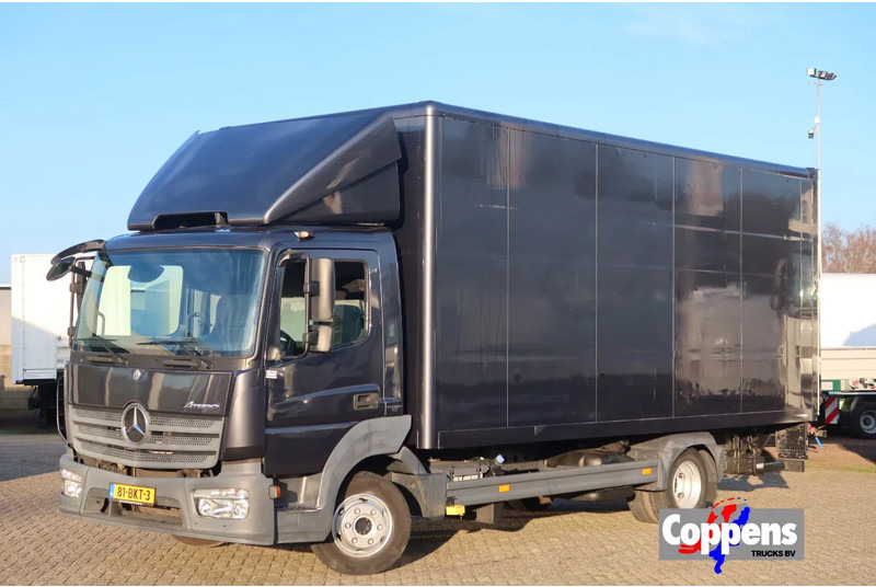 Mercedes-Benz Atego 818 L bak + klep grijs metallic € 14.650.- euro netto - Camião furgão: foto 1 Mercedes-Benz Atego 818 L bak + klep grijs metallic € 14.650.- euro netto - Camião furgão: foto 1