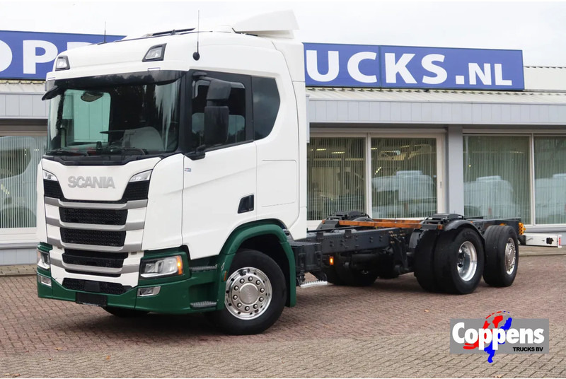 Scania R500 NGS 6x2 Chassis, Stuur lift as - Camião chassi: foto 1 Scania R500 NGS 6x2 Chassis, Stuur lift as - Camião chassi: foto 1