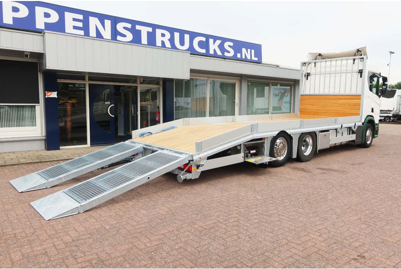 Scania R500 NGS Machinetransport 6x2 Hydralische oprijplaten - Camião transporte de veículos: foto 3 Scania R500 NGS Machinetransport 6x2 Hydralische oprijplaten - Camião transporte de veículos: foto 3