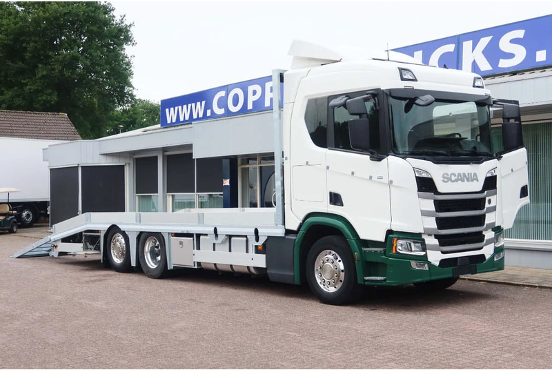 Scania R500 NGS Machinetransport 6x2 Hydralische oprijplaten - Camião transporte de veículos: foto 2 Scania R500 NGS Machinetransport 6x2 Hydralische oprijplaten - Camião transporte de veículos: foto 2