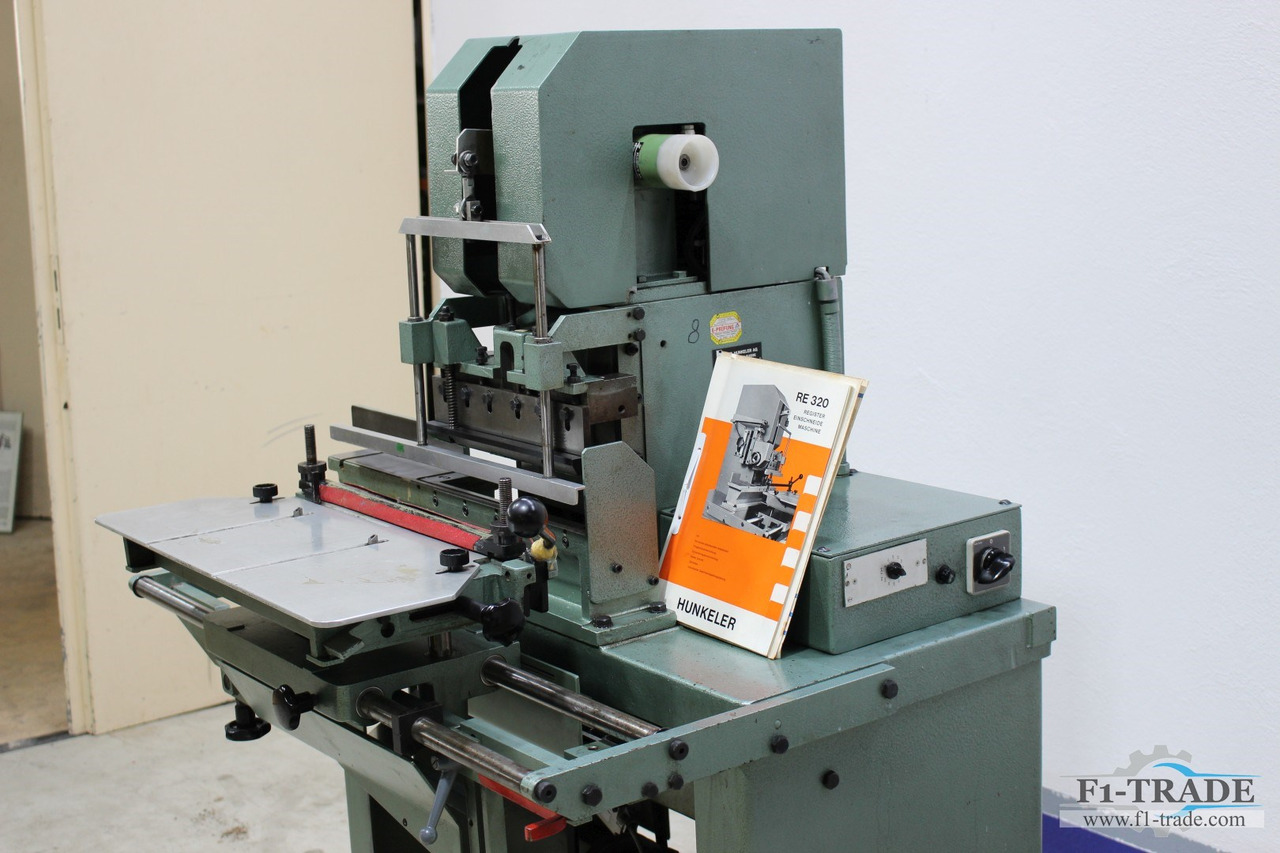 Hunkeler RE 320 - Máquina de corte de papel: foto 5 Hunkeler RE 320 - Máquina de corte de papel: foto 5