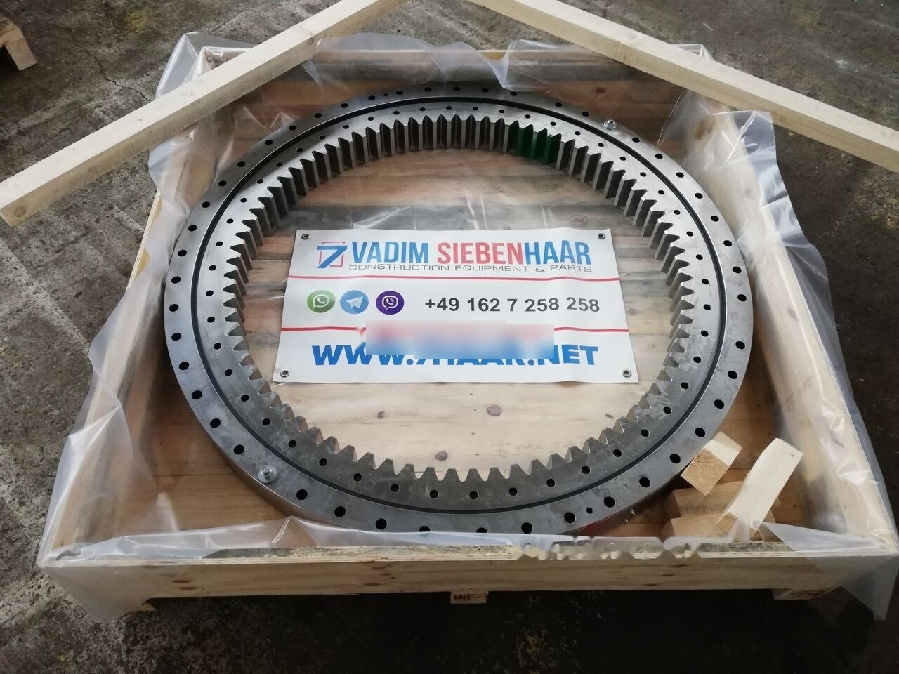 Terex-Fuchs 5609661464 Terex-Fuchs MHL 350E, 350F - Coroa de giro por Escavadeira: foto 1 Terex-Fuchs 5609661464 Terex-Fuchs MHL 350E, 350F - Coroa de giro por Escavadeira: foto 1